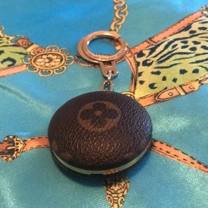Louis Vuitton brown Monogram Astropil bag charm